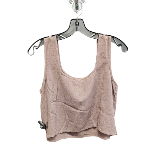 Top Sleeveless Basic By Cmc In Brown, Size: M