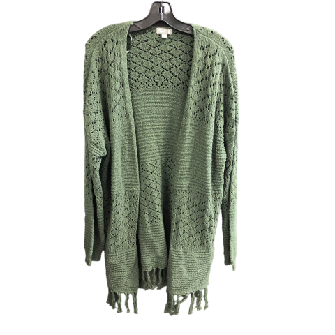 Cardigan By Cmc In Green, Size: S