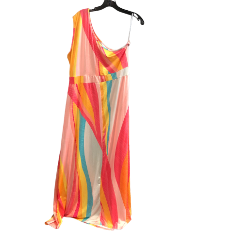 Dress Casual Maxi By Cmc In Multi-colored, Size: 2x