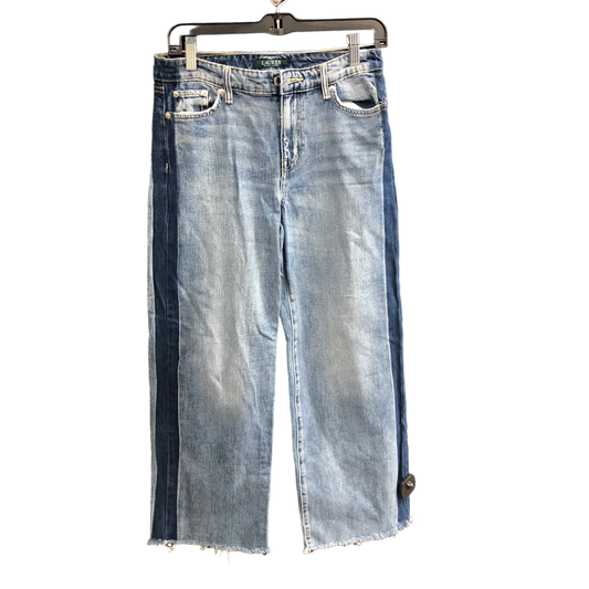 Jeans Boot Cut By Lauren By Ralph Lauren In Blue Denim, Size: 0