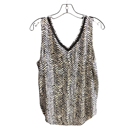 Top Sleeveless Designer By Joes Jeans In Black & White, Size: M