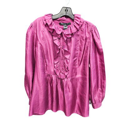 Top Long Sleeve Designer By Marc By Marc Jacobs In Purple, Size: 12