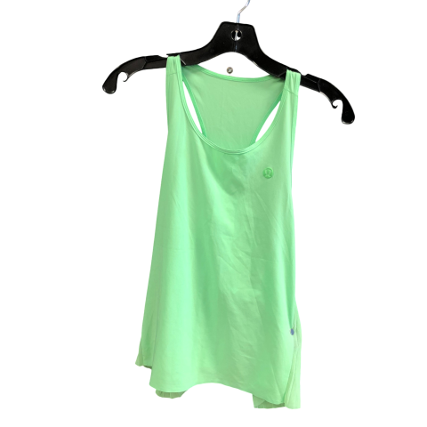 Athletic Tank Top By Lululemon In Green, Size: M