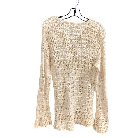 Sweater By Gloria Vanderbilt In Cream, Size: M