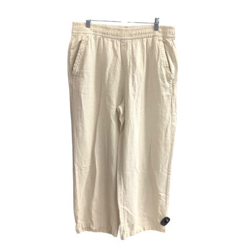 Pants Wide Leg By Old Navy In Beige, Size: L