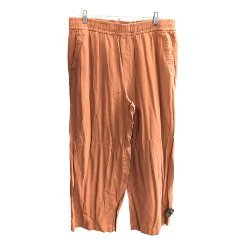 Pants Wide Leg By Old Navy In Tan, Size: L