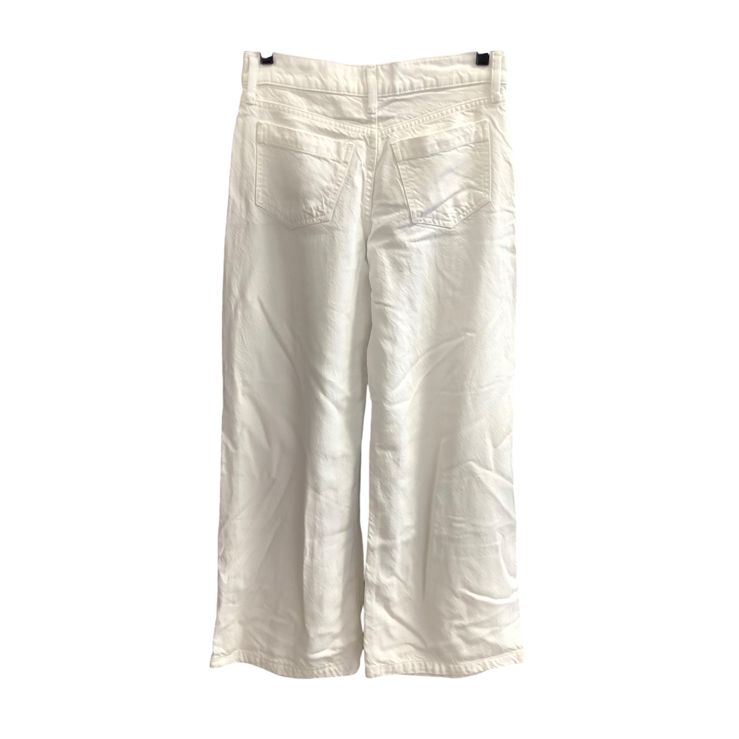 Jeans Wide Leg By Lucky Brand In White, Size: 0