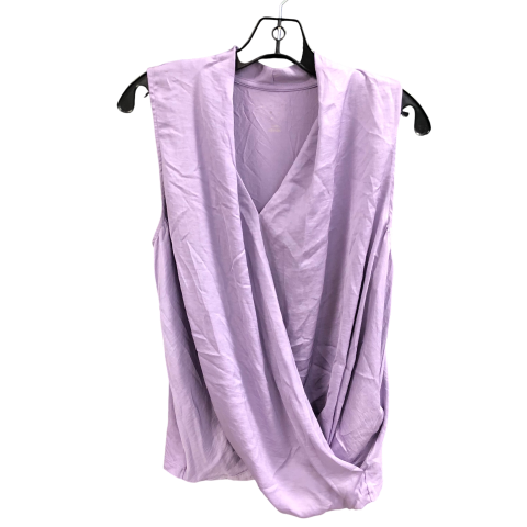 Top Sleeveless By A New Day In Purple, Size: M