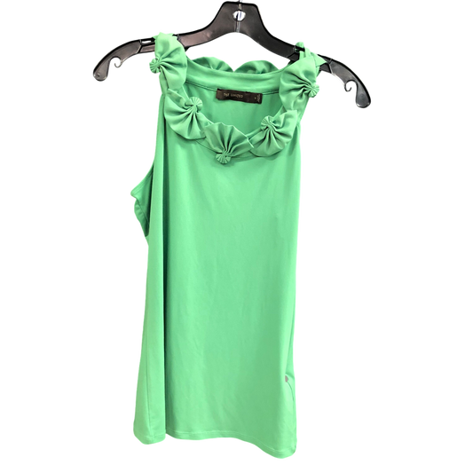 Top Sleeveless By Limited In Green, Size: S