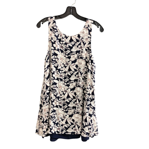 Top Sleeveless By Forever 21 In Blue, Size: M