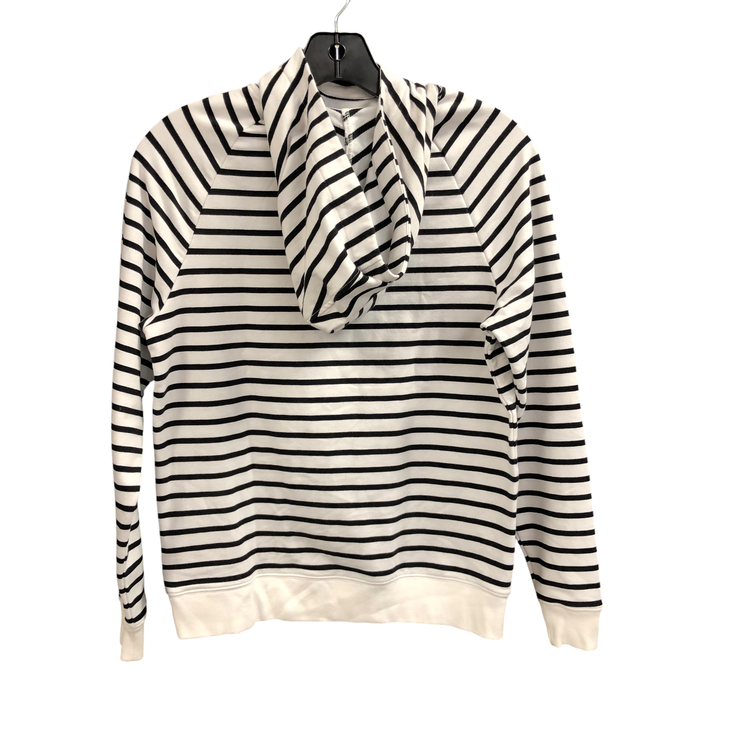 Sweatshirt Hoodie By Lauren By Ralph Lauren In Striped Pattern, Size: Xs