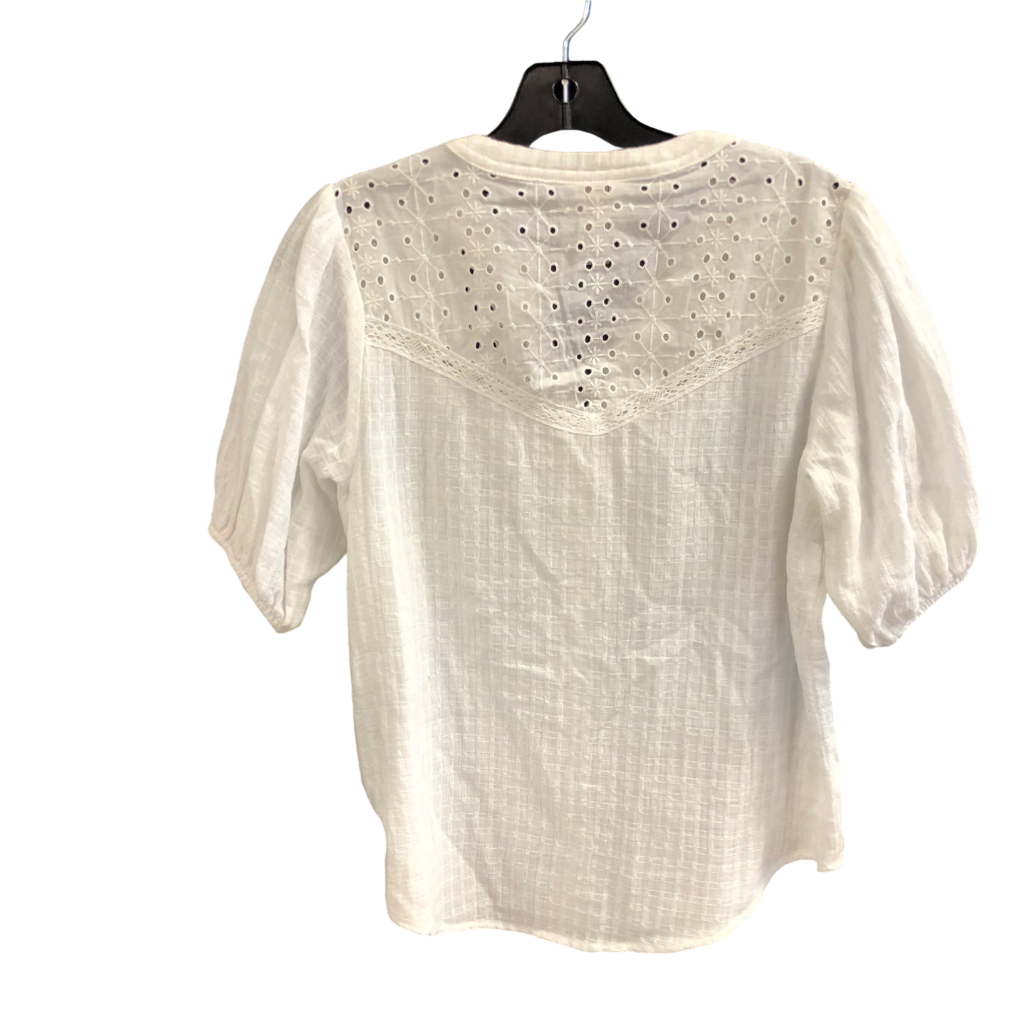 Top Short Sleeve By Knox Rose In White, Size: Xs