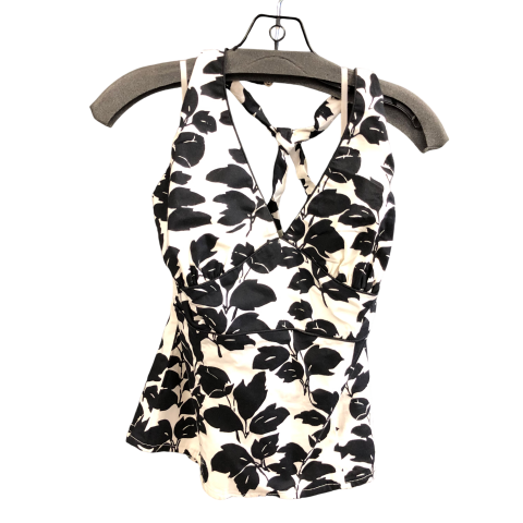 Top Sleeveless By White House Black Market In Black & White, Size: M