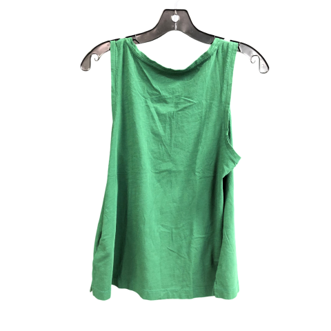 Top Sleeveless Basic By J. Crew In Green, Size: M