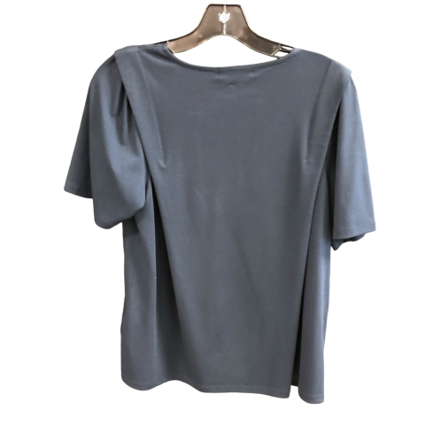 Top Short Sleeve By Banana Republic In Blue, Size: S