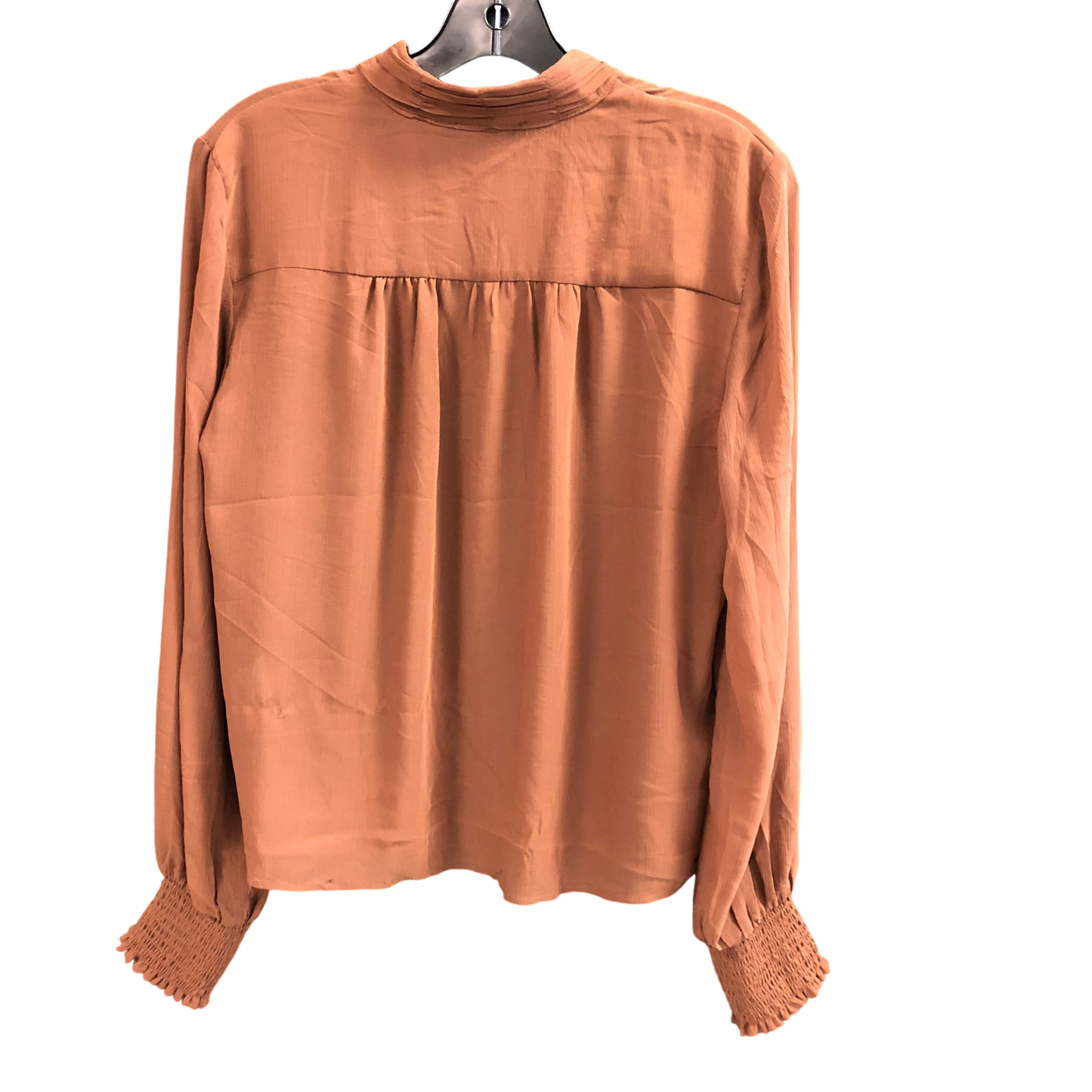 Top Long Sleeve Designer By Rachel Zoe In Brown, Size: M