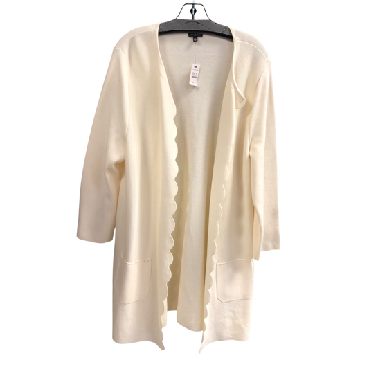 Cardigan By Talbots In Cream, Size: Xl