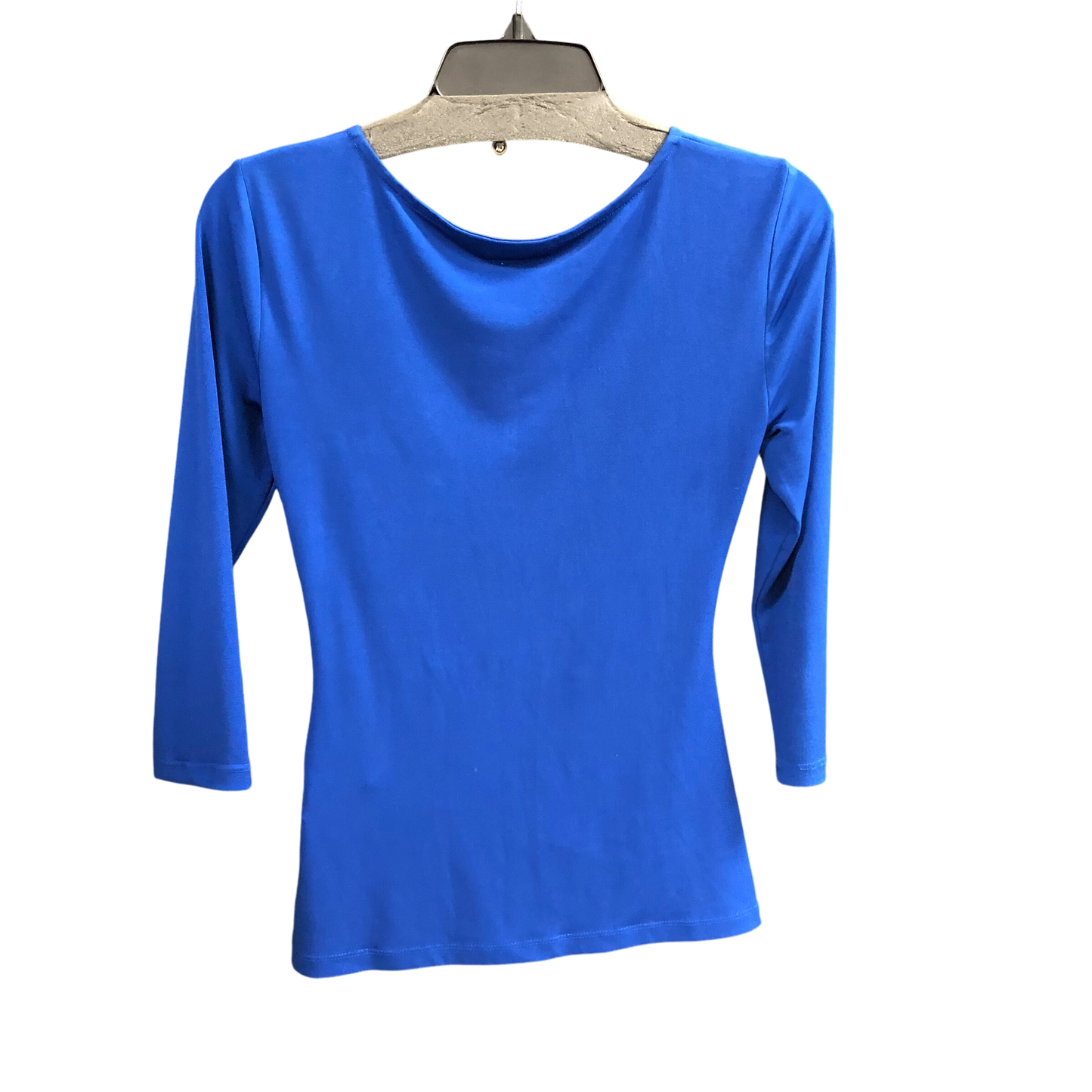 Top 3/4 Sleeve By New York And Co In Blue, Size: Xs