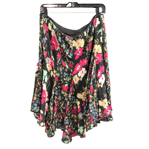 Skirt Mini & Short By Lauren By Ralph Lauren In Floral Print, Size: L