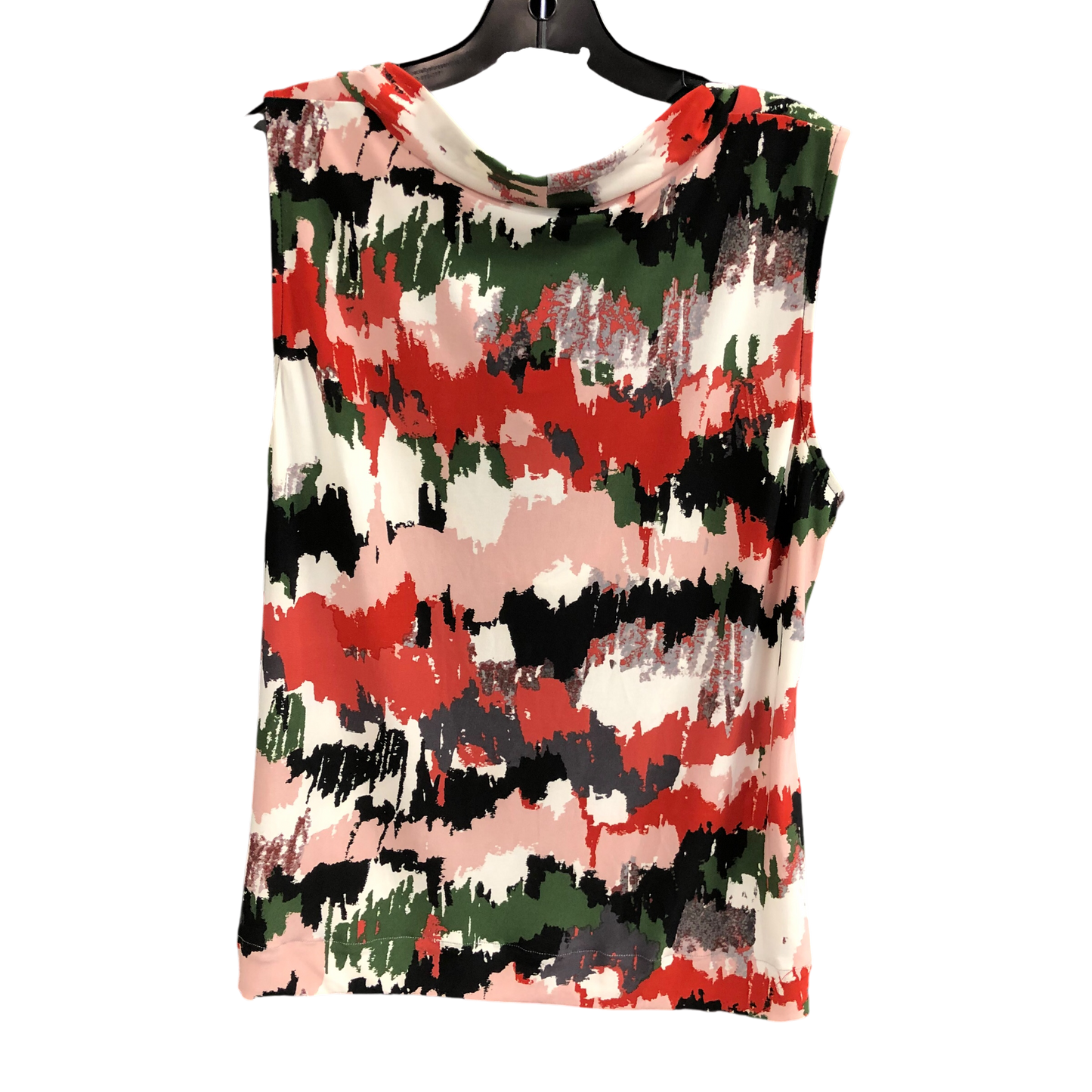 Top Sleeveless By Nine West In Multi-colored, Size: L