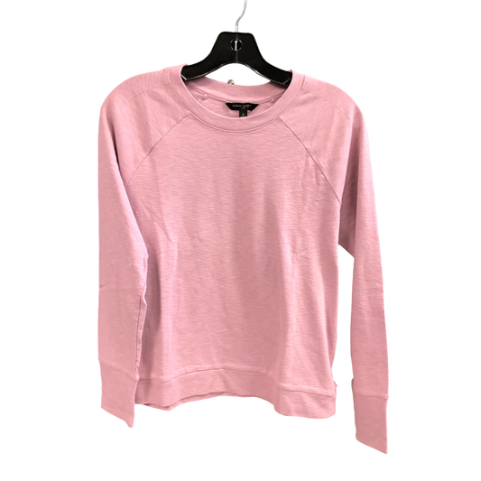 Top Long Sleeve Basic By Banana Republic In Pink, Size: S