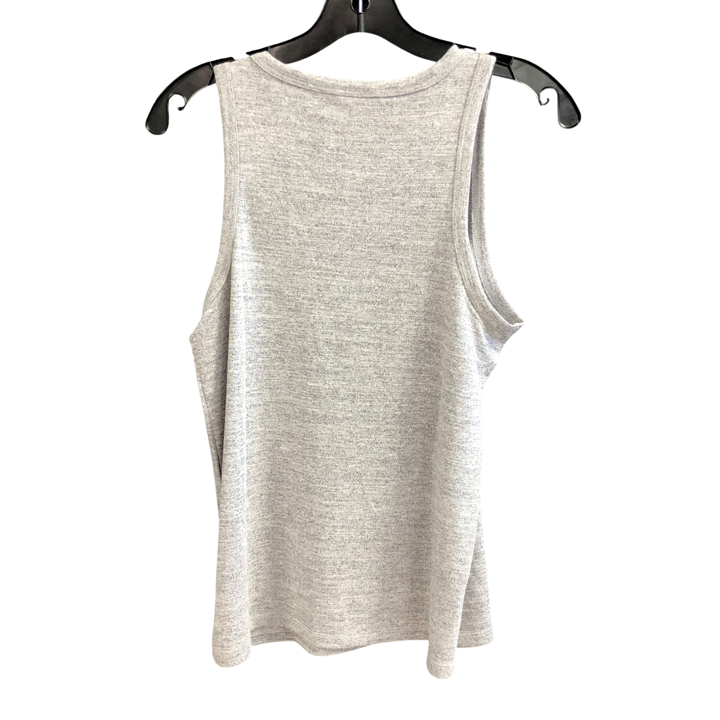 Top Sleeveless Basic By Gap In Grey, Size: S