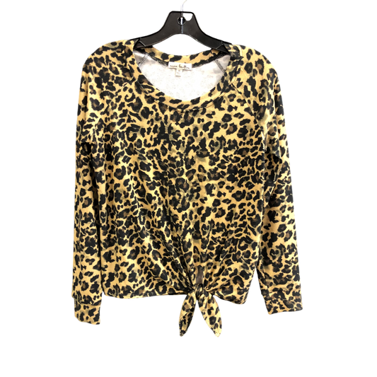 Top Long Sleeve By Cmc In Animal Print, Size: Xs