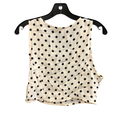 Top Sleeveless By La Hearts In Polkadot Pattern, Size: M