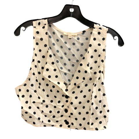 Top Sleeveless By La Hearts In Polkadot Pattern, Size: M