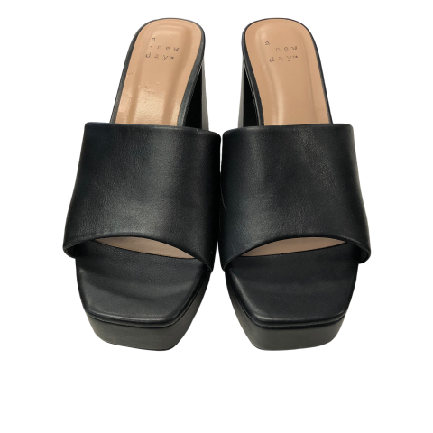 Shoes Heels Block By A New Day In Black, Size: 6.5