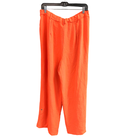 Pants Wide Leg By Adrienne Vittadini In Orange, Size: Xl