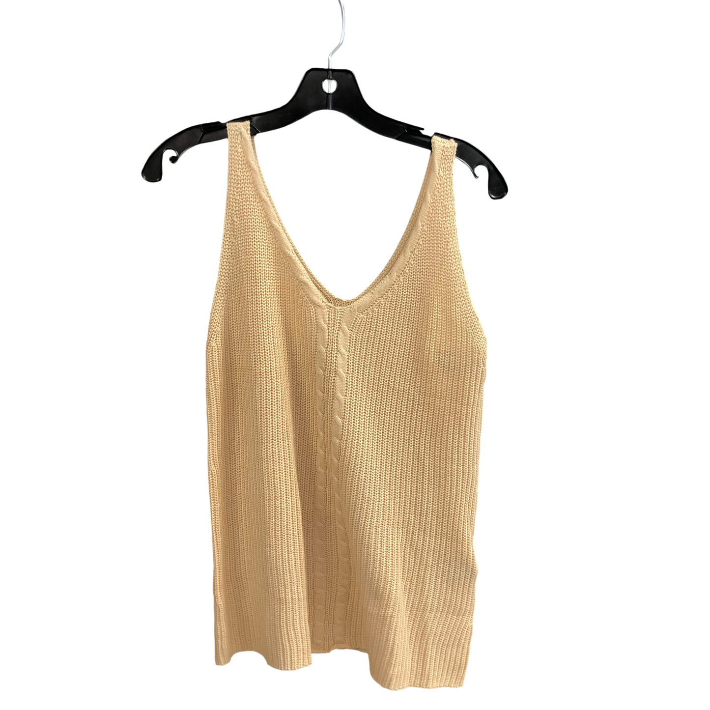 Top Sleeveless By AMARMIA In Beige, Size: M