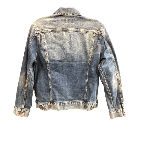 Jacket Denim By Lucky Brand In Blue Denim, Size: S