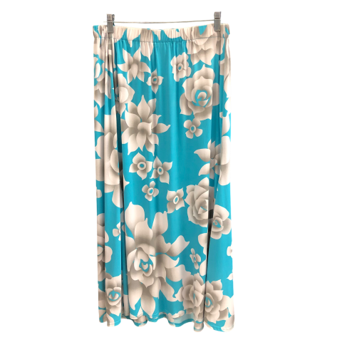 Skirt Maxi By Bob Mackie Qvc In Blue & White, Size: M