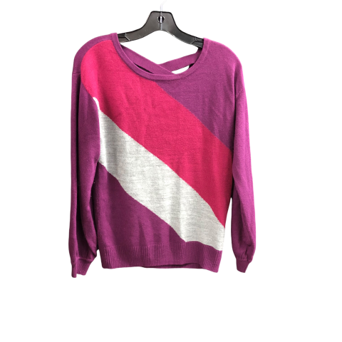 Sweater By New York And Co In Pink & Purple, Size: S