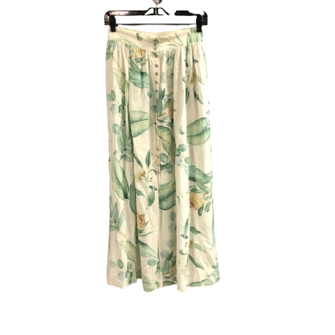 Skirt Maxi By H&m In White, Size: S