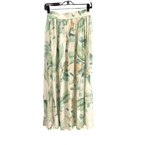 Skirt Maxi By H&m In White, Size: S