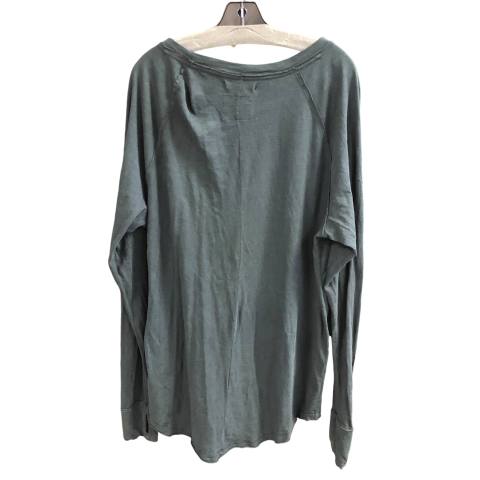 Top Long Sleeve By Calvin Klein In Black, Size: Xl