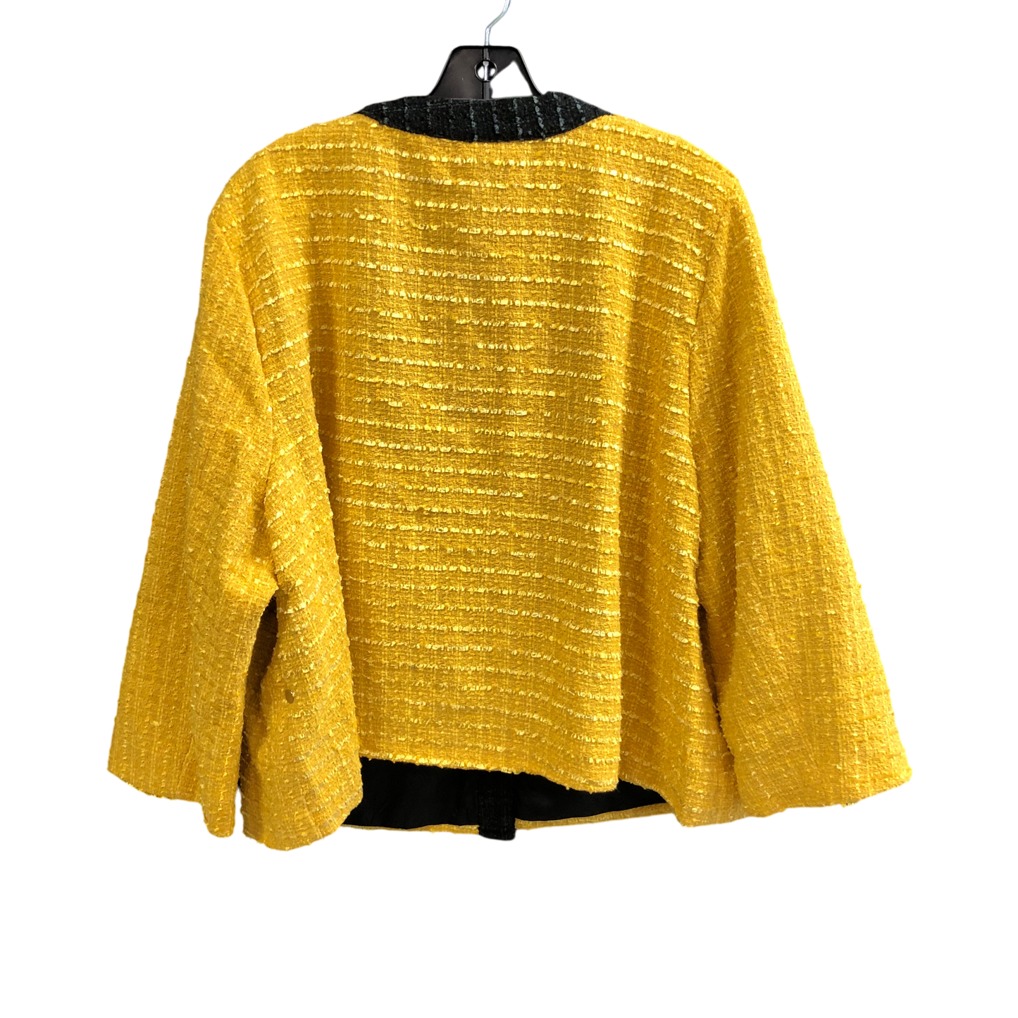 Blazer By New York And Co In Yellow, Size: 2x