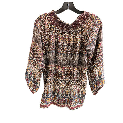 Top Long Sleeve Designer By Joie In Multi-colored, Size: Xs