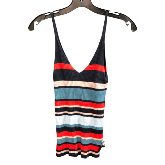 Top Sleeveless By SILENCE + NOISE In Striped Pattern, Size: S