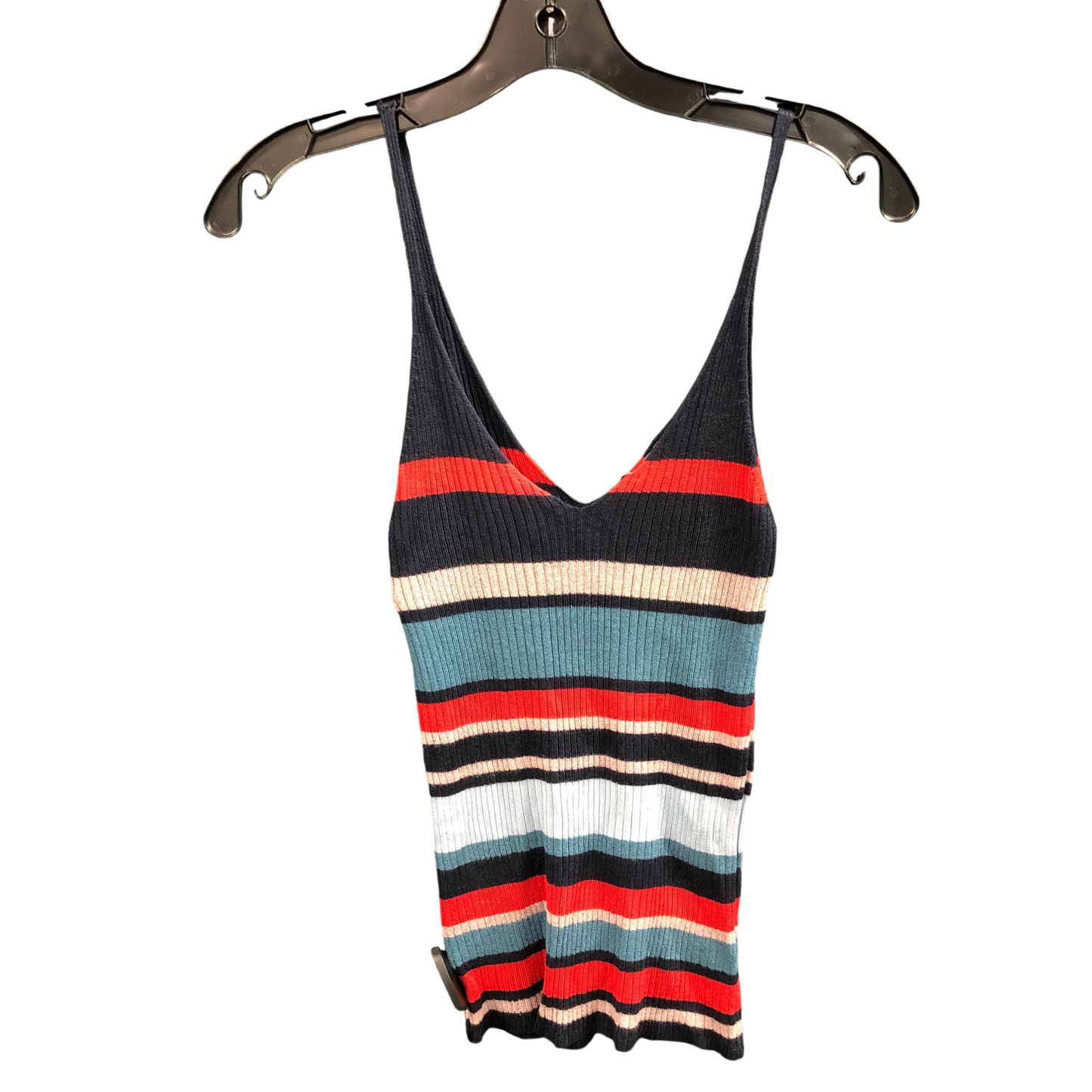 Top Sleeveless By SILENCE + NOISE In Striped Pattern, Size: S