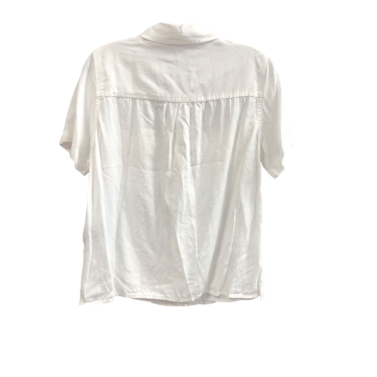 Top Short Sleeve By Velvet Heart In White, Size: M