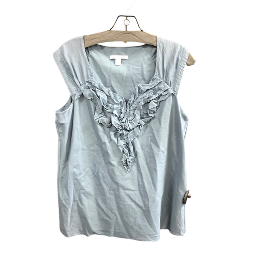 Top Sleeveless By Banana Republic In Grey, Size: M