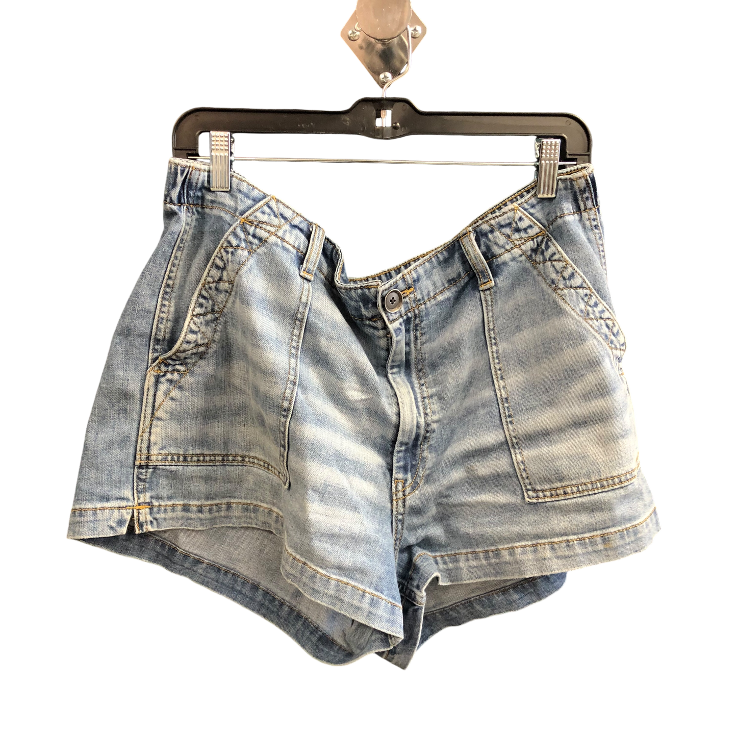 Shorts By Aerie In Blue Denim, Size: Xl