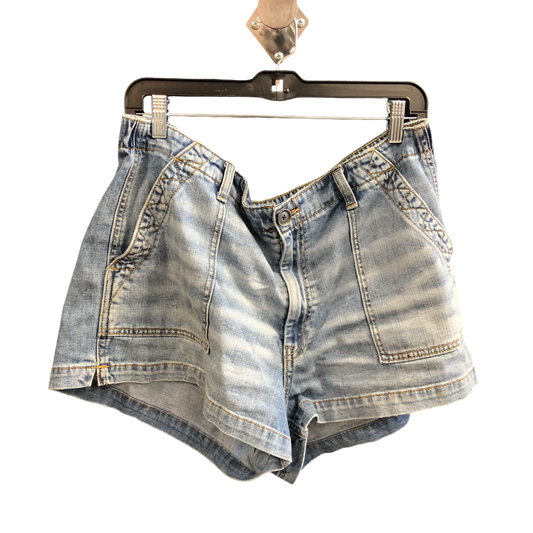 Shorts By Aerie In Blue Denim, Size: Xl