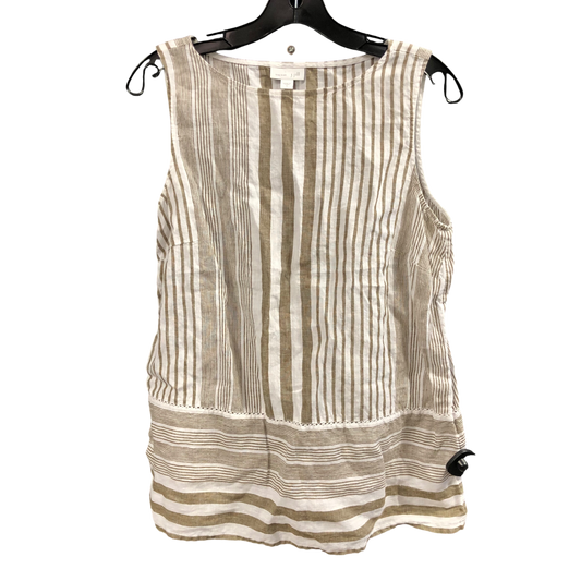 Top Sleeveless By J. Jill In Striped Pattern, Size: S