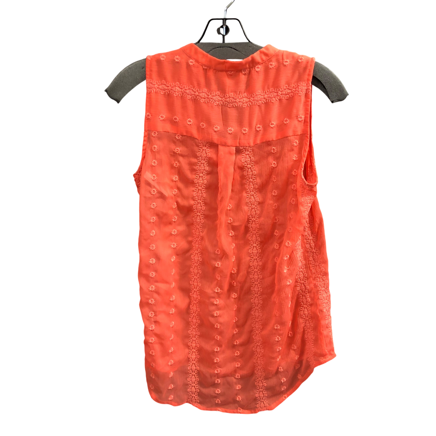 Top Sleeveless By Olive And Oak In Coral, Size: S