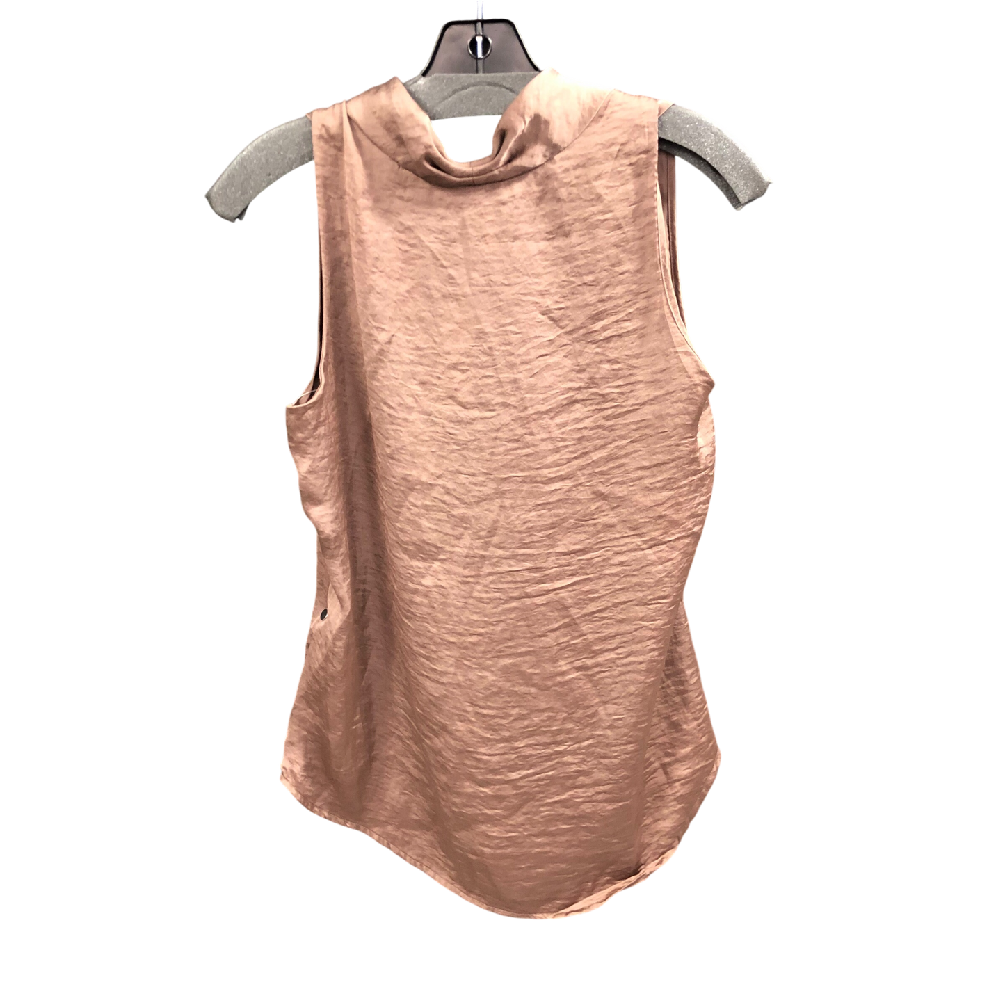 Top Sleeveless By Adiva In Brown, Size: M