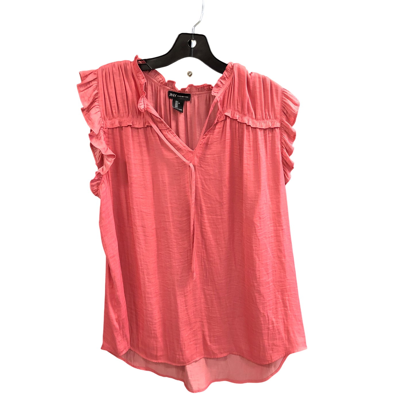 Top Sleeveless By Jones New York In Pink, Size: L